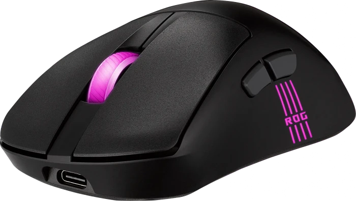 ASUS ROG Keris II Origin Wireless Black, USB/Bluetooth