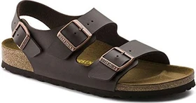 Birkenstock Milano Naturleder dark brown