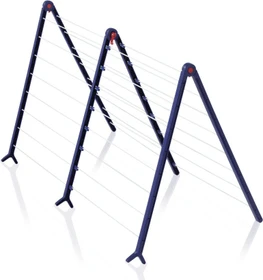Leifheit Pegasus V Duo Badewannen-Wäscheständer, 18.9m