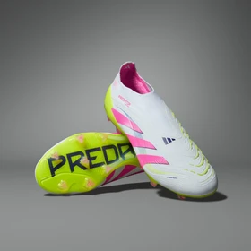 adidas Predator Elite Laceless FG cloud white/lucid pink/lucid lemon