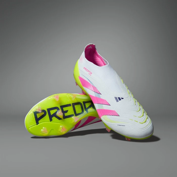 adidas Predator Elite Laceless FG cloud white/lucid pink/lucid lemon