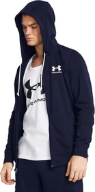 Under Armour Rival Terry Zip Hoodie midnight navy/onyx white (Herren)