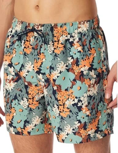 Schiesser Aqua Blumen Badeshorts (Herren)