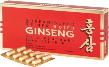 KGV Korea Ginseng Roter Ginseng Extrakt Kapseln