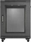 Lanberg 19" Rackschrank 15HE, freistehend, Flat Pack, Gitternetztür, IP20, RAL 9004, 800mm tief Vorschaubild