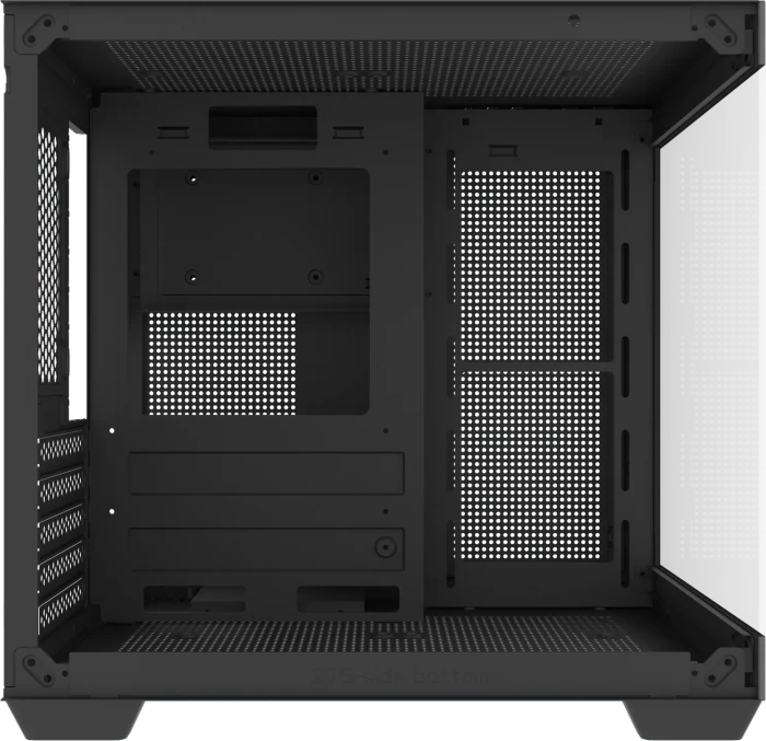 DarkFlash C275P Black, Glasfenster