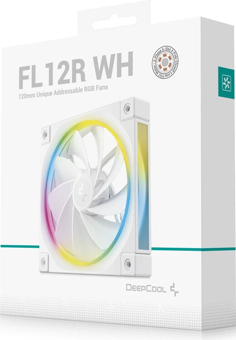DeepCool FL12R WH, weiß, 120mm