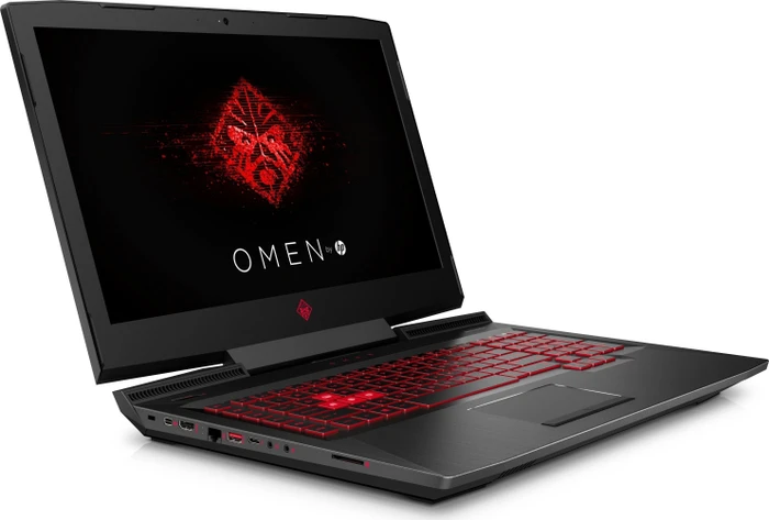 HP OMEN by HP Laptop 17-an109ng, Shadow Black, Core i7-8750H, 32GB RAM, 512GB SSD, 1TB HDD, GeForce GTX 1070, DE