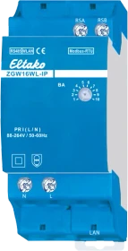 Eltako ZGW16WL-IP Modbus-Stromzähler-Gateway, 2TE REG (22016001)