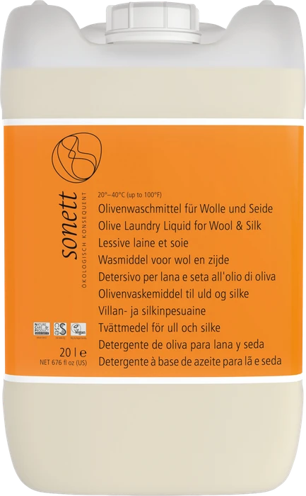 Sonett Olivenwaschmittel für Wolle und Seide