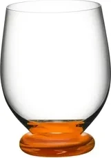 Riedel Fatto A Mano Trinkglas Becher Piccolo dunkelorange