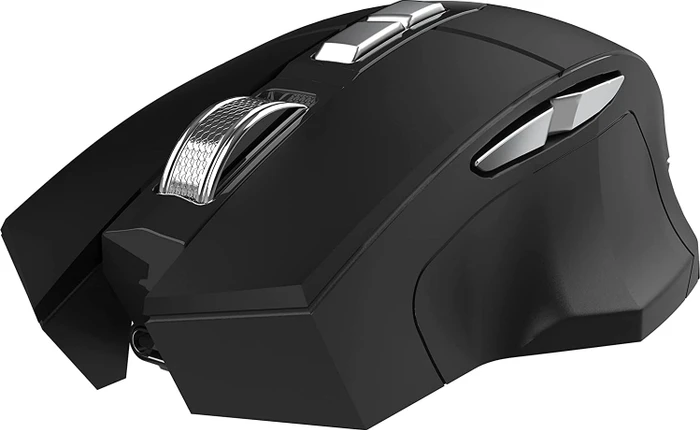 Inca IWM-555 Wireless Mouse schwarz, USB/Bluetooth