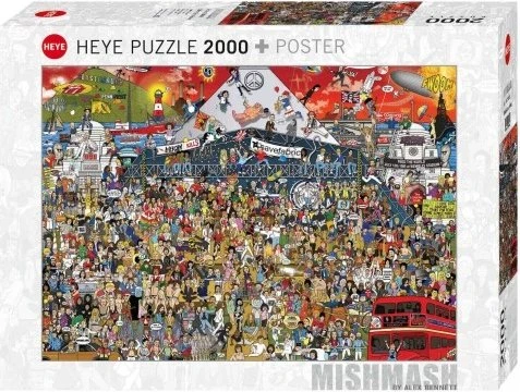 Heye Puzzle Mishmash British Music History