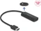 DeLOCK HDMI [Stecker] auf USB-C [Buchse] Adapterkabel, 4K/60Hz, schwarz Vorschaubild