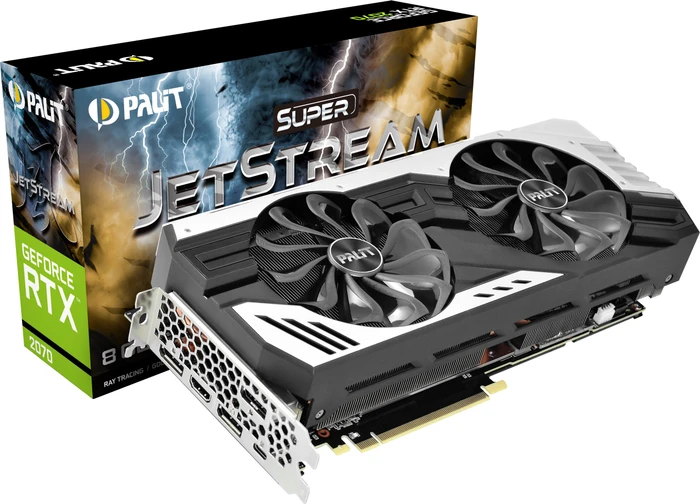 Palit GeForce RTX 2070 - Super JetStream, 8GB GDDR6, HDMI, USB-C, 3x DP