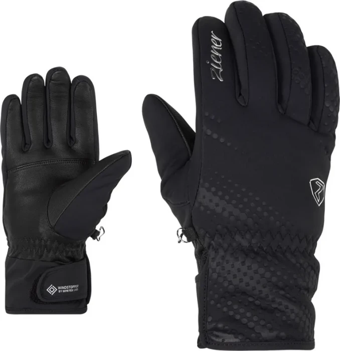 Ziener Karoi WS PR Skihandschuhe schwarz (Damen)