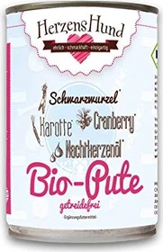 Herzens Hund Bio Pute mit Bio Gemüse, 400g