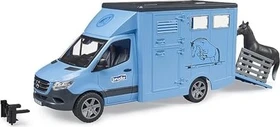 Bruder Profi-Serie MB Sprinter Tiertransporter mit 1 Pferd