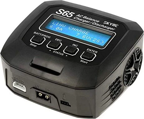 SkyRC S65 AC 2-4S 6A-65W Ladegerät
