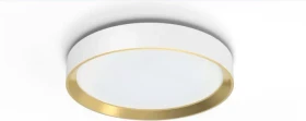 Philips Hanno SS RD LED-Deckenleuchte 2700K weiß/gold