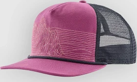 Patagonia Airfarer Kappe strataspire stripe: faded magenta
