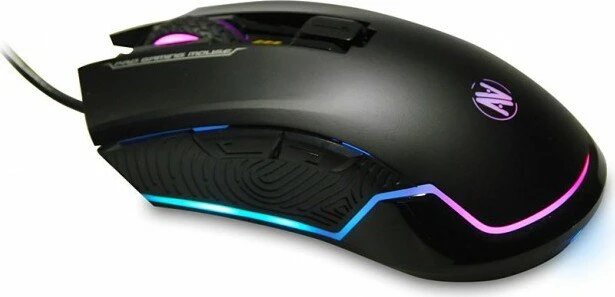 iBox Aurora A-3 Gaming Mouse schwarz, USB