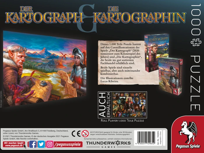 Pegasus Spiele Kartograph