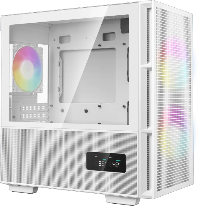 DeepCool CH360 DIGITAL WH, weiß, Glasfenster