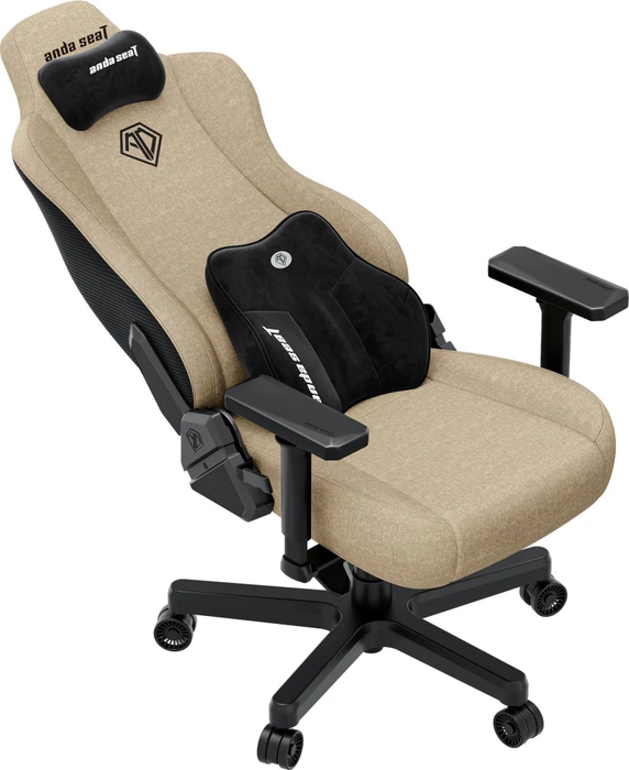 Anda Seat Kaiser 3E XL Gamingstuhl, Stoff dunkelbeige
