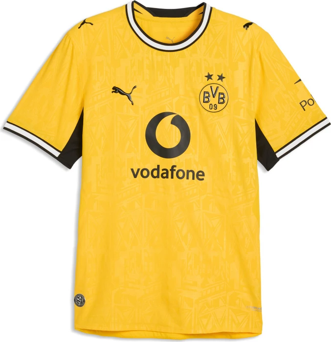 Puma BVB Borussia Dortmund Authentic 2026/2027 Heimtrikot kurzarm faster yellow/puma black (Herren)