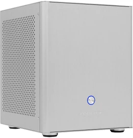 Cooltek Coolcube silber, Mini-ITX