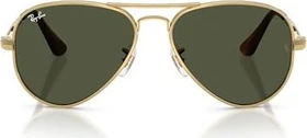 Ray-Ban RB3925 Aviator Max polished arista gold/green