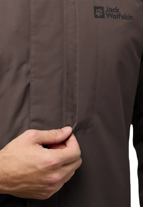 Jack Wolfskin Romberg 3in1 Funktionsjacke peat (Herren)