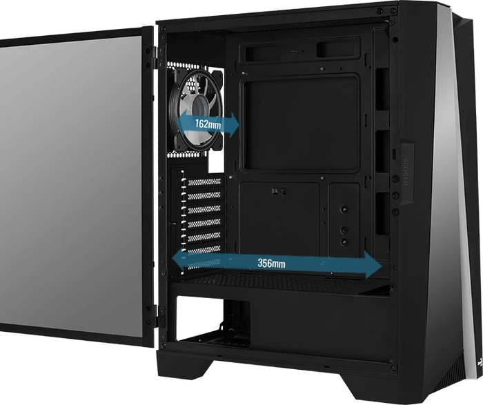 AeroCool Mirage, Glasfenster