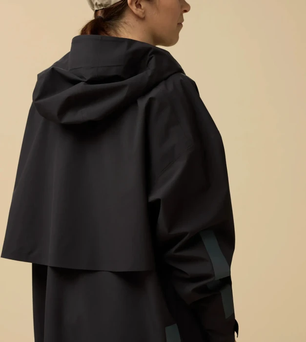 Fjällräven Hoja Rain Poncho schwarz