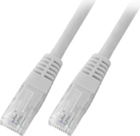EFB Elektronik PVC CCA Patchkabel, Cat6, U/UTP, RJ-45/RJ-45, 30m, grau