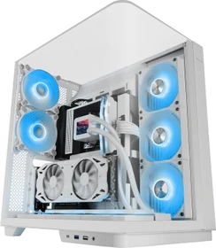 Mars Gaming MC-Infinio White, Glasfenster (MCINFINIOW)