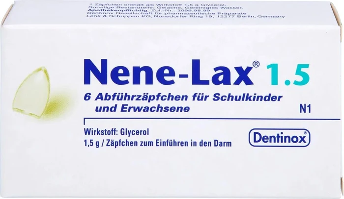 Dentinox Nene-Lax Abführzäpfchen