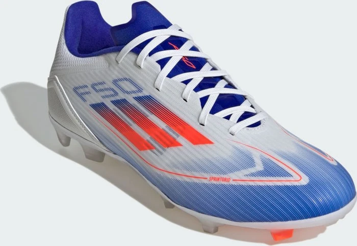 adidas F50 League FG/MG cloud white/solar red/lucid blue