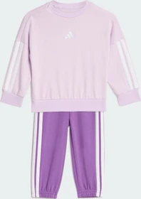 adidas Essentials Trainingsanzug ice lavender/white (Junior)