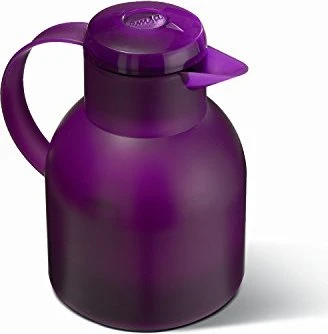 Emsa Samba Isolierkanne quick press 1l aubergine transluzent