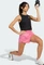 adidas Pacer Essentials Knit High-Rise Shorts pink fusion/white (Damen) Vorschaubild