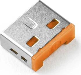 SmartKeeper USB-A Portblocker, Essential Basic, UL03, orange, 10er-Pack