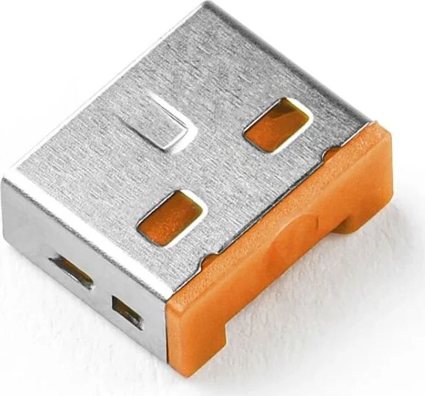 SmartKeeper USB-A Portblocker, Essential Basic, UL03, orange, 10er-Pack