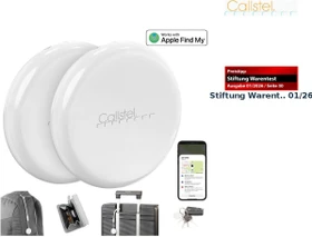 Callstel Schlüsselfinder SGF-20 weiß, 2er-Pack