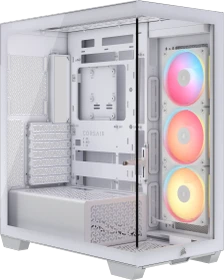 Corsair 3500X LX-R RGB iCUE LINK, weiß, Glasfenster
