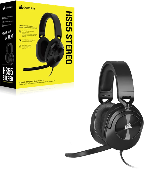 Corsair HS55 Stereo carbon