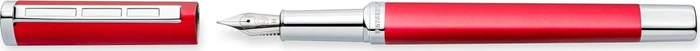 Staedtler triplus 474 roaring red/silber, rechte Hand, mittel, Faltschachtel