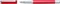 Staedtler triplus 474 roaring red/silber, rechte Hand, mittel, Faltschachtel Vorschaubild