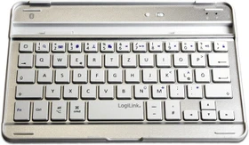 LogiLink Bluetooth Tastatur für iPad mini, weiß, DE